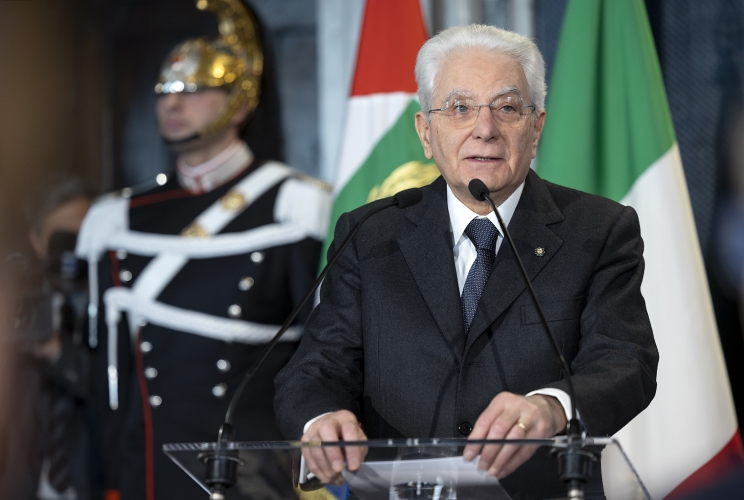 Il Presidente della Repubblica Sergio Mattarella in occasione della celebrazione del “Giorno del Ricordo”