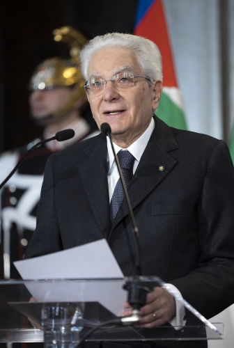 Il Presidente della Repubblica Sergio Mattarella in occasione della celebrazione del “Giorno del Ricordo”