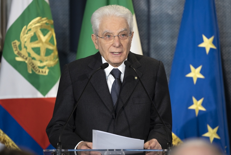 Il Presidente della Repubblica Sergio Mattarella in occasione della celebrazione del “Giorno del Ricordo”