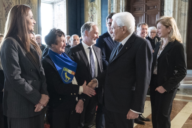 Il Presidente della Repubblica Sergio Mattarella e la Sig.ra Laura in occasione della celebrazione del “Giorno del Ricordo”
