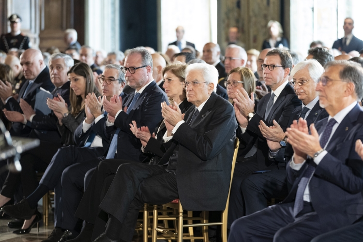 Il Presidente della Repubblica Sergio Mattarella e la Sig.ra Laura in occasione della celebrazione del “Giorno del Ricordo”
