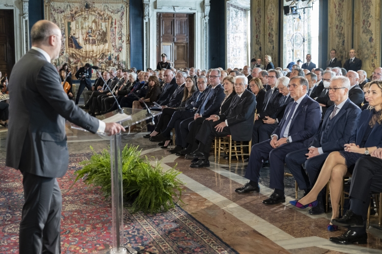 Il Presidente della Repubblica Sergio Mattarella e la Sig.ra Laura in occasione della celebrazione del “Giorno del Ricordo”
