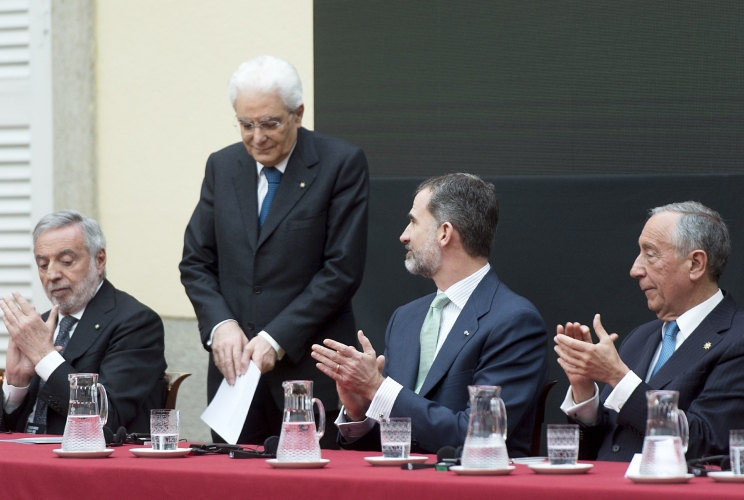 Il Presidente Sergio Mattarella in occasione del suo intervento all'XI Simposio Cotec Europa