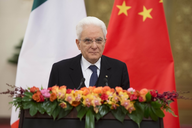 Il Presidente Sergio Mattarella Culturale italo-cinese e al Business Forum Italia-Cina