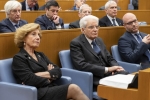 Il Presidente Mattarella alla cerimonia commemorativa in ricordo di Gerardo Bianco