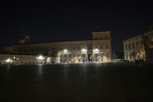 Il Quirinale aderisce alla campagna " M'illumino di meno "