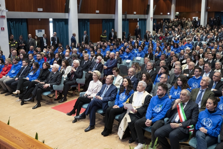 Il Presidente della Repubblica Sergio Mattarella in occasione dell'inaugurazione dell'anno Accademico Università degli studi di Palermo
