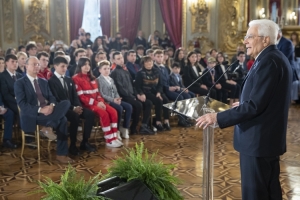 Intervento del Presidente Mattarella alla cerimonia di consegna degli Attestati d’Onore di Alfiere della Repubblica conferiti nell’anno 2022 