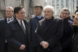 Il Presidente Sergio Mattarella visita il Memoriale di Xu Guangqi 