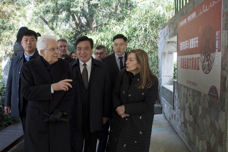 Il Presidente Sergio Mattarella visita il Memoriale di Xu Guangqi 