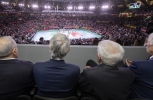 Mattarella alla finale della Coppa Italia di pallavolo maschile Serie A1