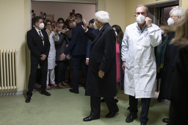 Il Presidente della Repubblica Sergio Mattarella a Crotone
