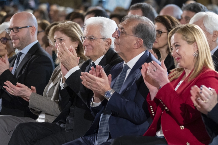 Il Presidente della Repubblica Sergio Mattarella in occasione della celebrazione della “Giornata Internazionale della Donna” 
