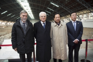 Il Presidente Sergio Mattarella visita l'Esercito di Terracotta