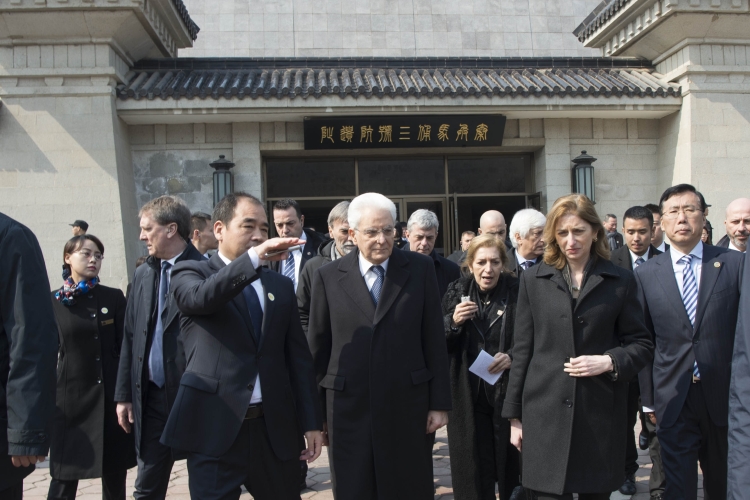 Il Presidente Sergio Mattarella visita l'Esercito di Terracotta a Xi'an