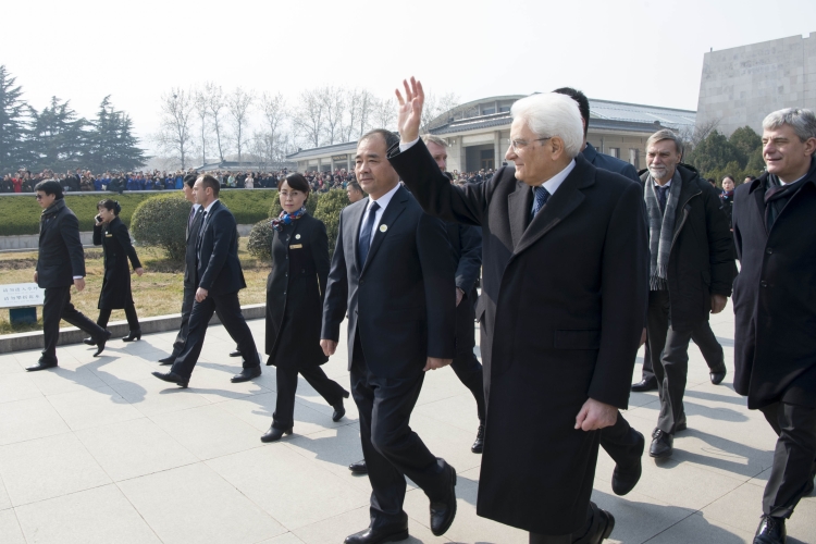 Il Presidente Sergio Mattarella visita l'Esercito di Terracotta a Xi'an