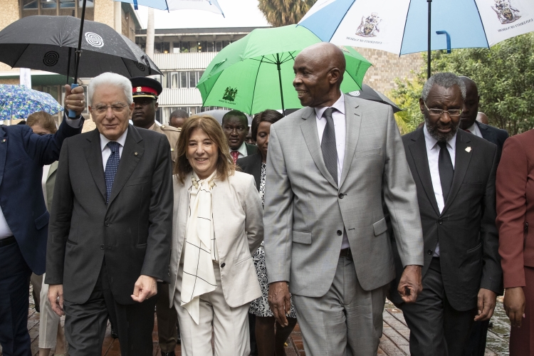Il Presidente della Repubblica Sergio Mattarella all’Università di Nairobi
