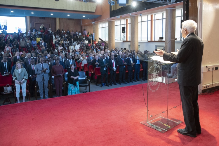 Il Presidente della Repubblica Sergio Mattarella all’Università di Nairobi
