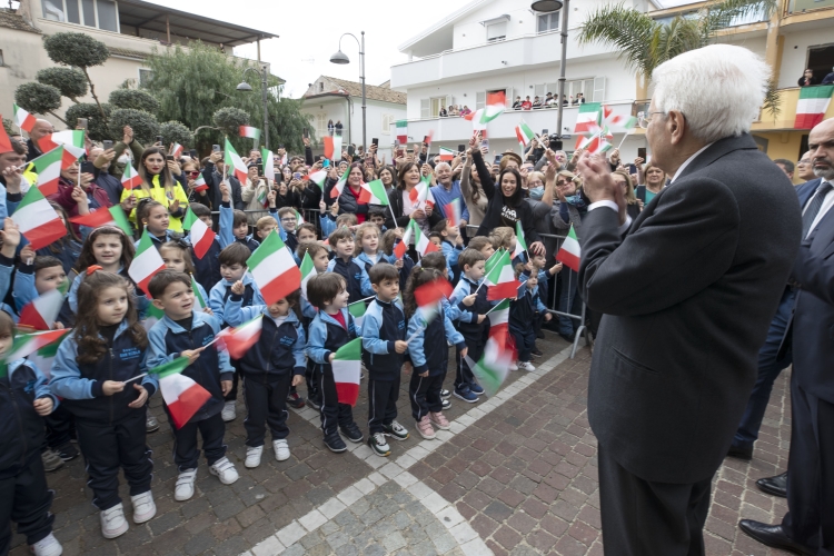 Il Presidente della Repubblica Sergio Mattarella alla Chiesa di San Nicola di Bari di Casal di Principe,in occasione della Giornata nazionale della memoria e dell'impegno in ricordo delle vittime delle mafie
