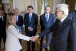 Il Presidente Mattarella riceve il Presidente del Consiglio dei Ministri ed altri membri del Governo, in vista del Consiglio Europeo