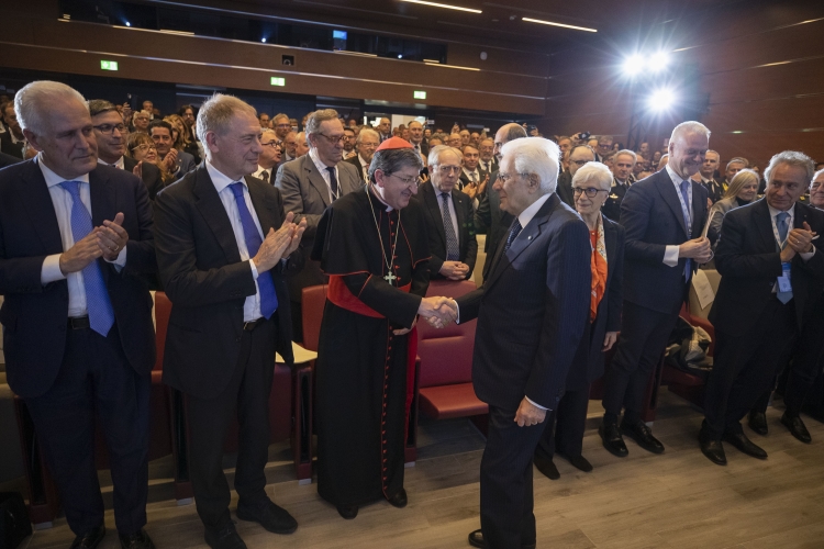 Il Presidente della Repubblica Sergio Mattarella a Firenze,in occasione della conferenza nazionale delle Camere di commercio dal titolo “Progettare il domani con coraggio”
