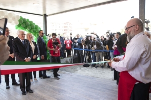 Il Presidente della Repubblica Sergio Mattarella a Monza assiste al taglio del nastro al nuovo ristorante “PizzAut”, in occasione della Giornata mondiale per la consapevolezza sull’autismo
