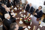 Mattarella incontra i Presidenti del Sejm, Elżbieta Witek e del Senato, Tomasz Grodzki