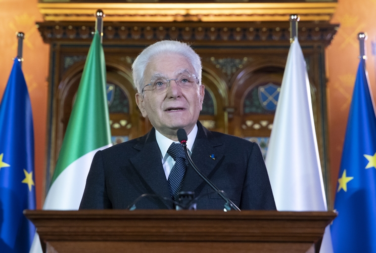  Il Presidente della Repubblica Sergio Mattarella all'universita di Jagellonica 