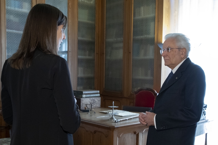 Il Presidente Sergio Mattarella a Cuneo visita il Museo Casa Galimberti, in occasione del 78° anniversario della Liberazione
