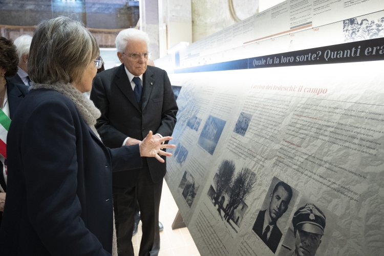 Il Presidente Sergio Mattarella a Borgo San Dalmazzo visita il Museo Memo4345 in occasione del 78° anniversario della Liberazione
