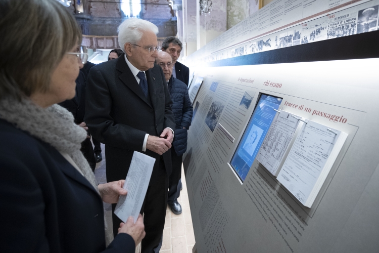 Il Presidente Sergio Mattarella a Borgo San Dalmazzo visita il Museo Memo4345 in occasione del 78° anniversario della Liberazione
