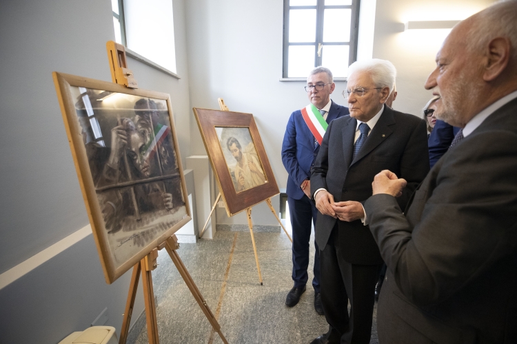 Il Presidente Sergio Mattarella a Boves in occasione del 78° anniversario della Liberazione
