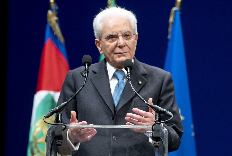 Il Presidente Sergio Mattarella in occasione dell'incontro dal titolo “Il valore dell’attività agricola per la qualità della vita nel nostro Paese e per la sua immagine internazionale”