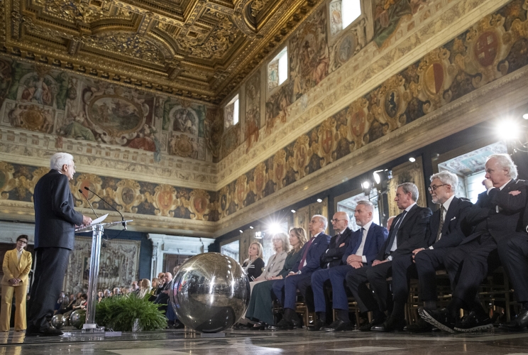 Il Presidente Sergio Mattarella  in occasione della celebrazione del “Giorno della Memoria dedicato alle vittime del terrorismo”