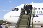 Il Presidente Mattarella arriva ad Oslo Norvegia