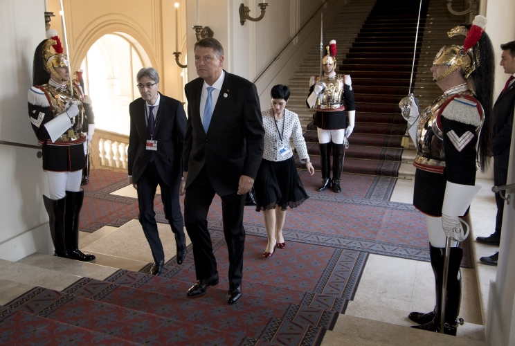 Il Presidente della Romania Klaus Werner Iohannis al Quirinale