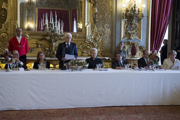 Il Presidente Sergio Mattarella 