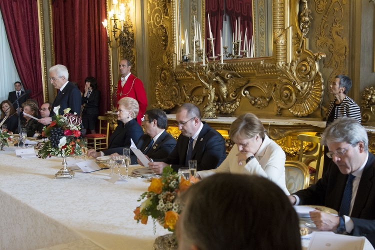 Il Presidente Sergio Mattarella 