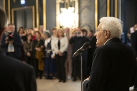 Il Presidente della Repubblica Sergio Mattarella incontra una rappresentanza della collettività italiana nel Regno di Norvegia
