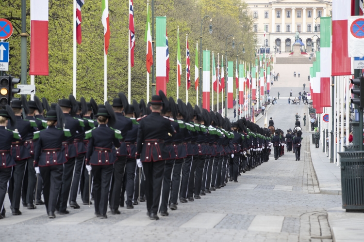 Il Presidente della Repubblica Sergio Mattarella a Oslo, in occasione della visita di Stato nel Regno di Norvegia

