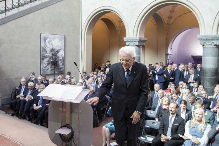 Il Presidente della Repubblica Sergio Mattarella al Politecnico di Trondheim
