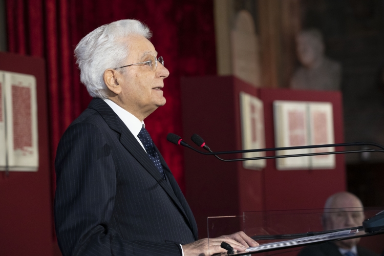 Il Presidente della Repubblica Sergio Mattarella in occasione della cerimonia d’inaugurazione della terza sede della Scuola Superiore della Magistratura e di presentazione dell’anno formativo 2023
