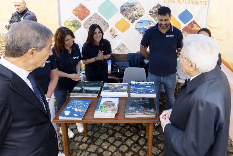 Il Presidente Sergio Mattarella in occasione della celebrazione della “Giornata nazionale del mare”