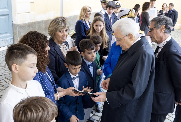 Il Presidente Sergio Mattarella in occasione della celebrazione della “Giornata nazionale del mare”