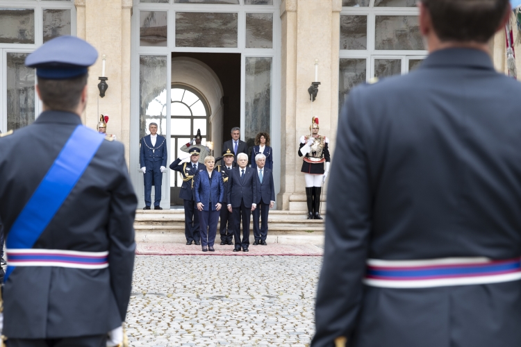 Il Presidente della Repubblica Sergio Mattarella con Nataša Pirc Musar, Presidente della Repubblica di Slovenia, in visita ufficiale
