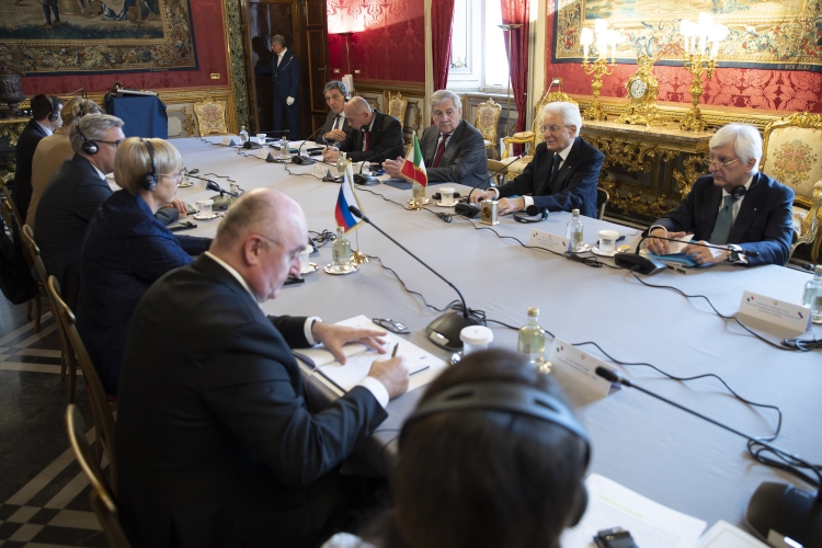 Il Presidente della Repubblica Sergio Mattarella con Nataša Pirc Musar, Presidente della Repubblica di Slovenia, in visita ufficiale
