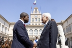Cerimonia di congedo della Visita di Stato del Presidente della Repubblica D'Angola