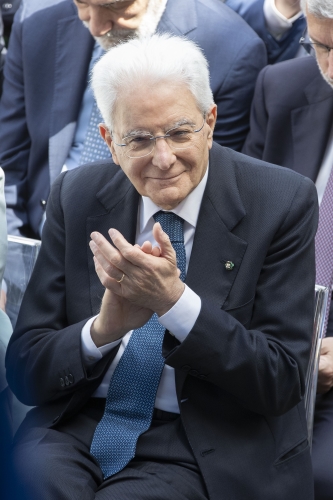 Il Presidente della Repubblica Sergio Mattarella in occasione del centenario della nascita di don Lorenzo Milani  
