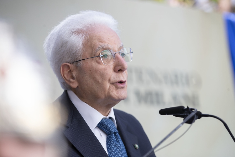 Il Presidente della Repubblica Sergio Mattarella in occasione del centenario della nascita di don Lorenzo Milani  

