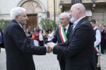 Mattarella nelle zone alluvionate di Modigliana